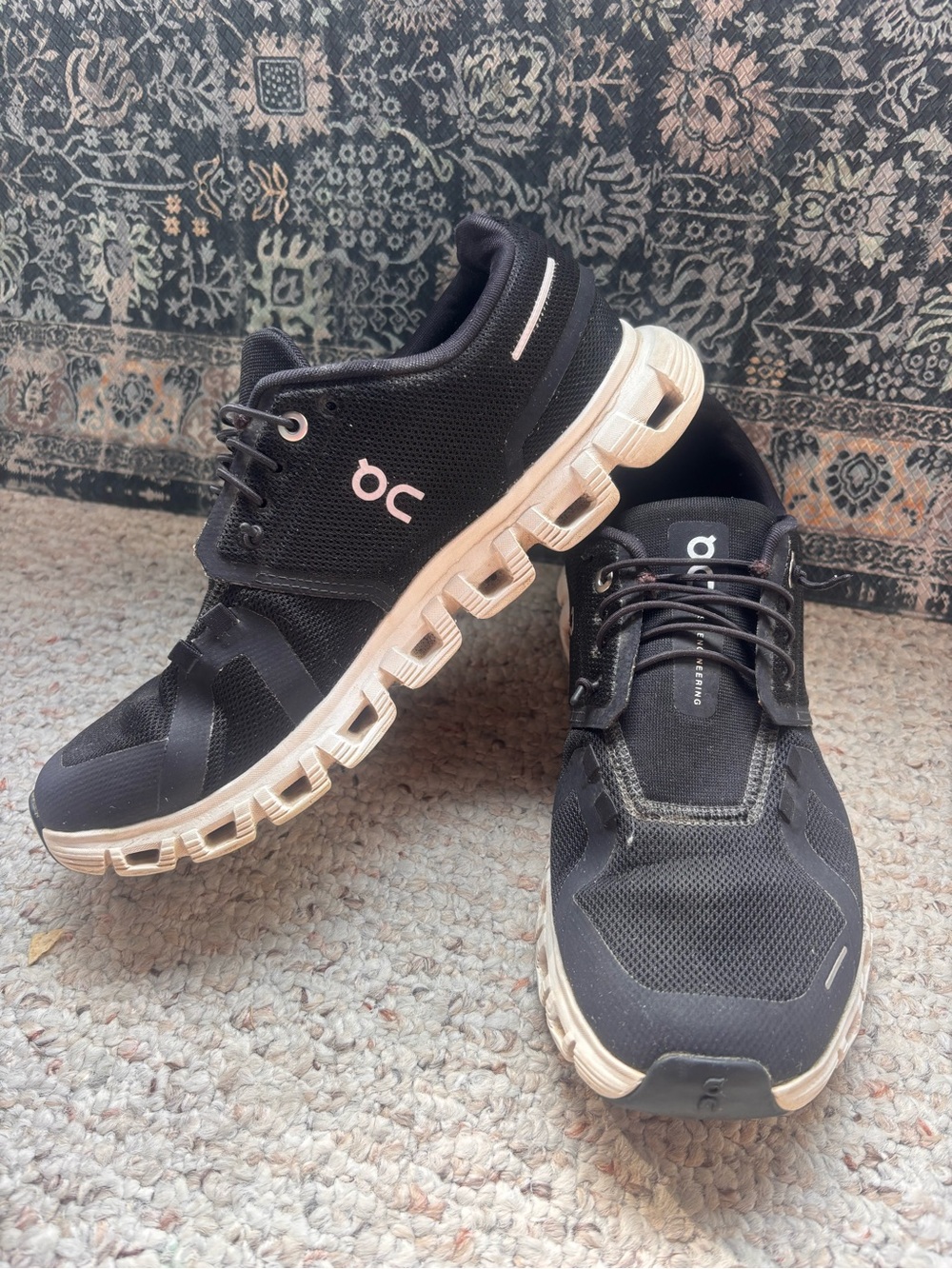 On Running Cloud Black Running Shoes